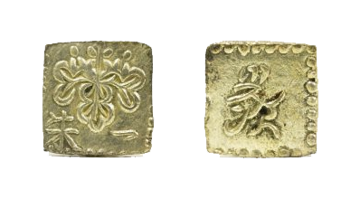 文政一朱金,角一朱