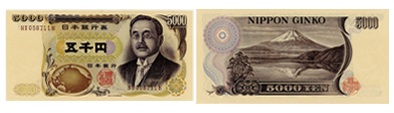新渡戸稲造5000円,新渡戸五千円